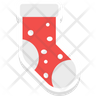 icon christmas stocking