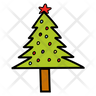 coniferous tree icon svg