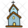 christianity building icons