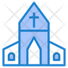 cross house icon