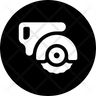 icon for saw machine