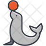 seal ball icon