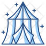 festival tent logo