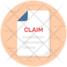 icon for claim