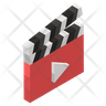 clapperboard icon png