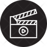 clapboard icons