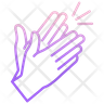icon for clapping hands