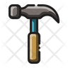 claw hammer icons