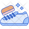 icons for clean shoes