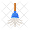 fence cleaning icon