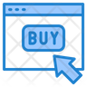 click on buy symbol