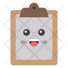 clipboard emoji icon