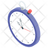 love clock icon png