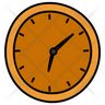 icons of time clock