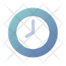 smart clock icon svg