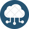 cloud infrastructure icon