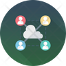 cloud infrastructure icon download