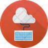 icon cloud keyboard