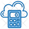 cloud accounting icon png