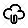 cloud attachment icon svg