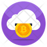 crypto cloud icons