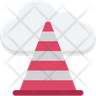 icon cloud cone