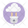 cloud power icon