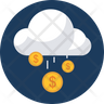 cloud payment symbol