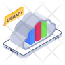 mobile library icon png
