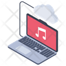 cloud music emoji