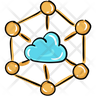 icon for cloud infrastructure