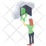 cloud payment icon