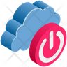 cloud power icon png