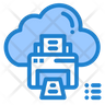 cloud printer emoji