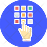 icon for atm keypad
