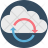 cloud update symbol