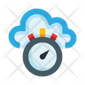 cloud time icon