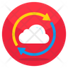 cloud update icon