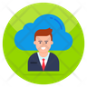 cloud account icon png