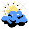 icons of cloudy weather