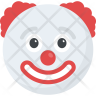 icons for clown emoji