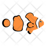 icon for clown fish