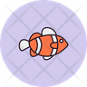 icons of clown fish