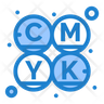 icon for cmyk printing