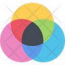 icons of cmyk color