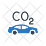 vehicle pollution icons