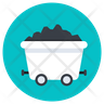 mining cart track icon png