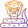 icon cobra pose