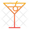 cocktail cherry symbol