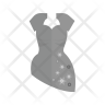 cocktail dress symbol